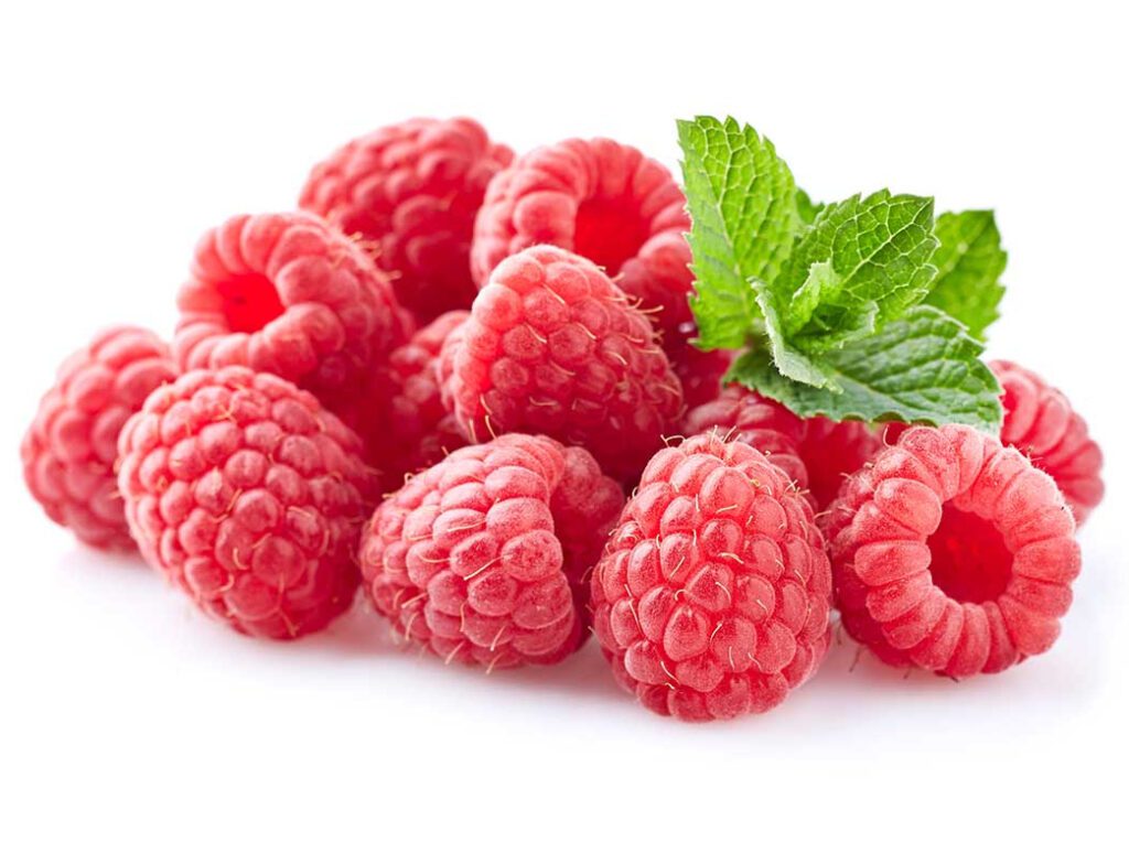 frische himmbeeren reich an antioxidantien